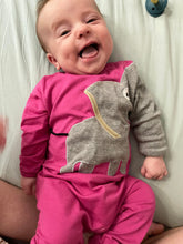 Load image into Gallery viewer, Baby Elephant onesie - Pink