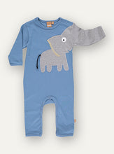 Load image into Gallery viewer, Baby Elephant onesie - Classic blue