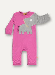 Baby Elephant onesie - Pink