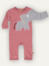 Load image into Gallery viewer, Baby Elephant onesie - Red soil