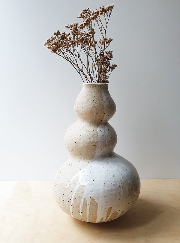 Curvy lady with white glaze- CONTACT FOR PRICE