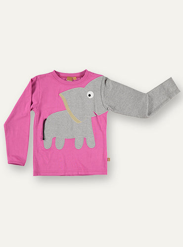 Elephant T-shirt - Pink