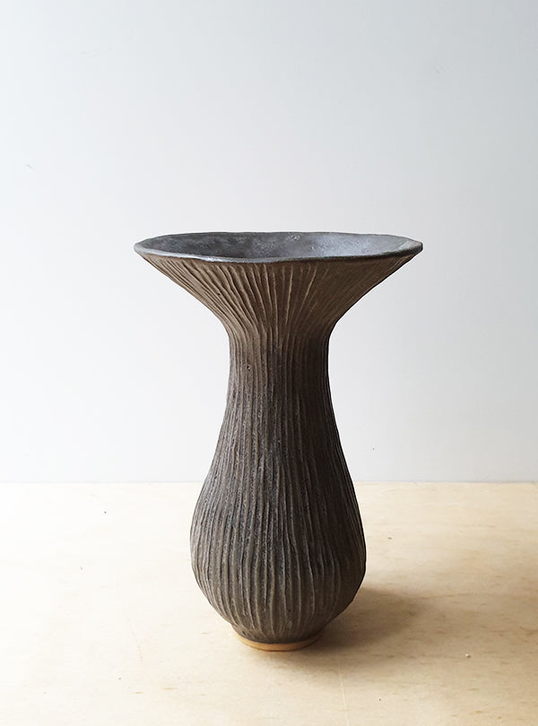 Slim hand built  vase - CONTACT FOR PRICE