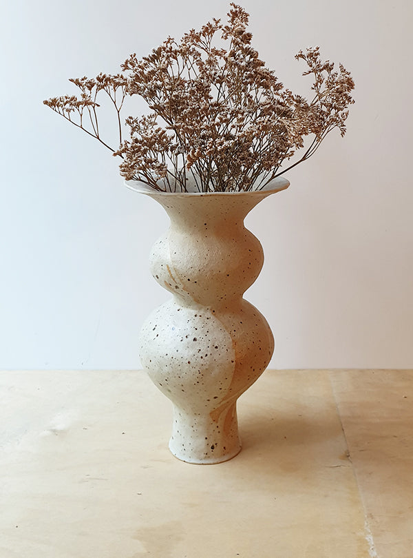 Hand built classic vase - CAN BE ORDERED