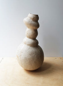 Sculptural hand built vase - SOLD