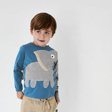 Load image into Gallery viewer, Elephant Tee - Classic blue