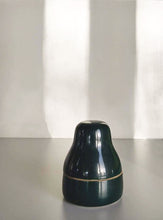 Load image into Gallery viewer, Dark green lidded jar  - CONTACT FOR PRICE